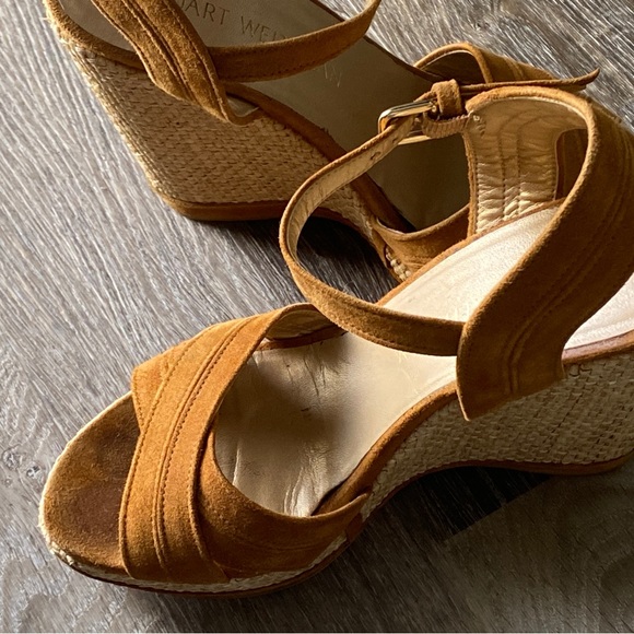 Stuart Weizmann suede wedges - Picture 12 of 12